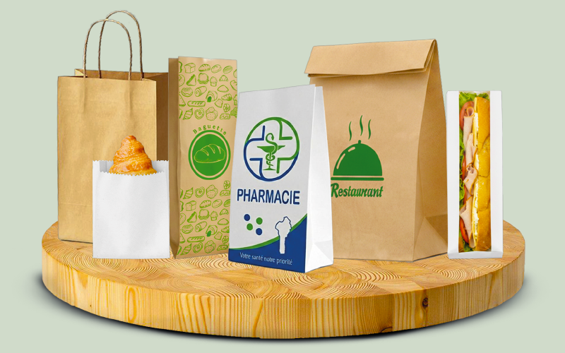 Sacs en papier biodégradables WAPACK